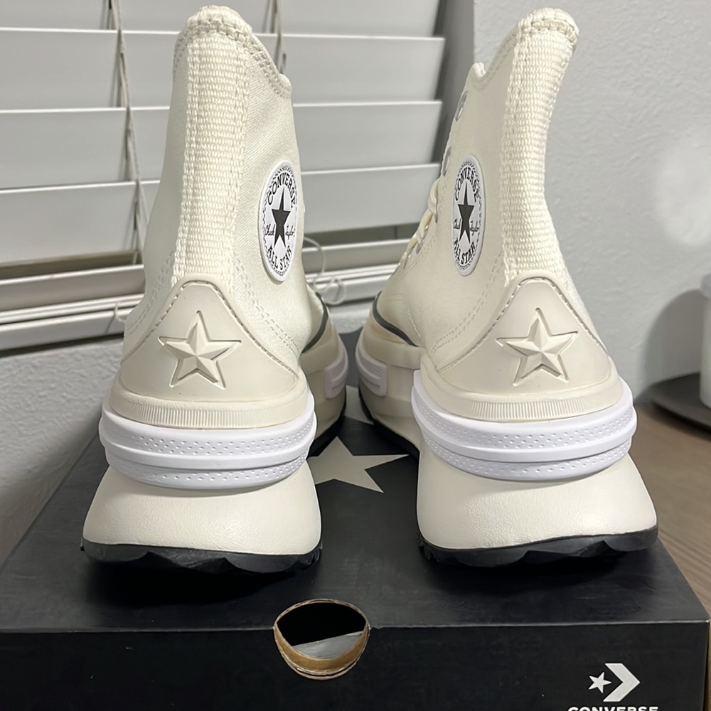 NWT Converse Women's Run Star Legacy CX Shoes - Off white - High Top - A00868C - Picture 5 of 12